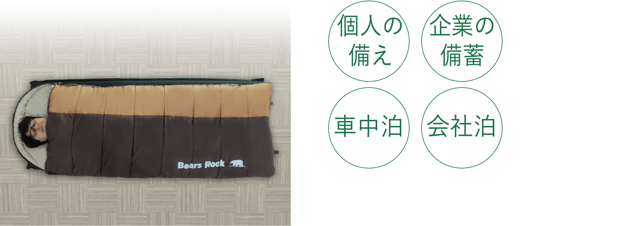 個人の備え 企業の備蓄 車中泊 会社泊