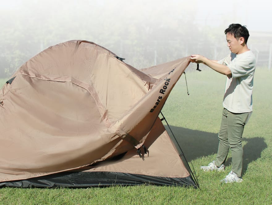 画像：テント